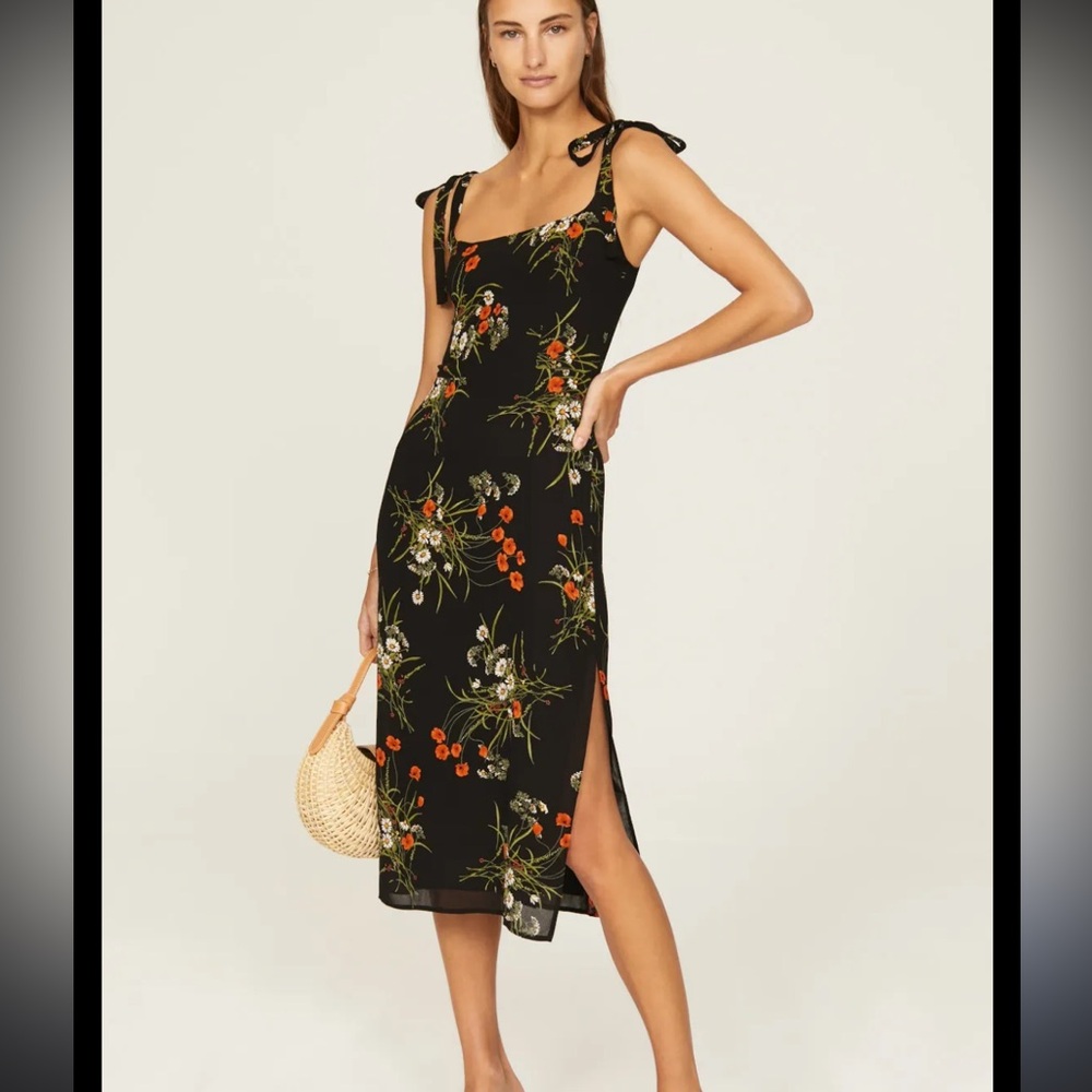 Reformation besse midi dress